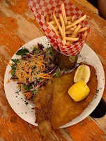 Pork Schnitzel with Fries and House Salad